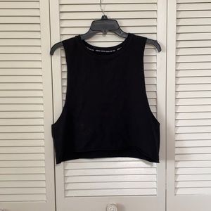 Aerie Offline Black Muscle Tank